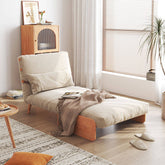 3-in-1 futon sofa bed chair recliner that saves space and converts easily